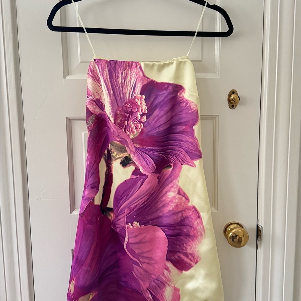 Steve Madden Purple Floral Mini Dress